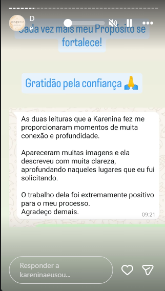 Depoimento real de atendimento 4
