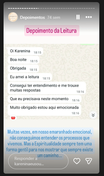 Depoimento real de atendimento 10